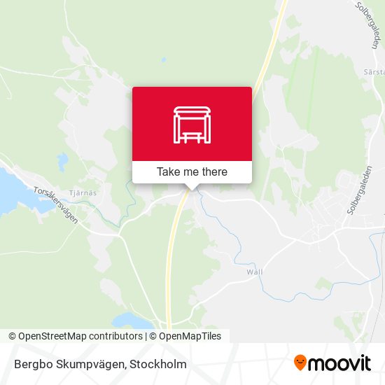 Bergbo Skumpvägen map