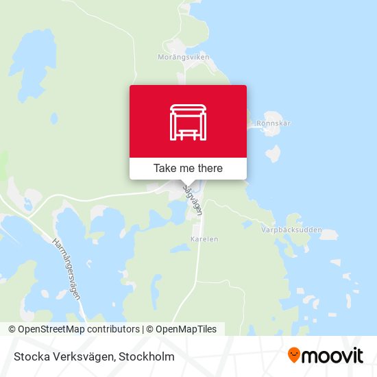 Stocka Verksvägen map