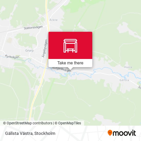Gällsta Västra map