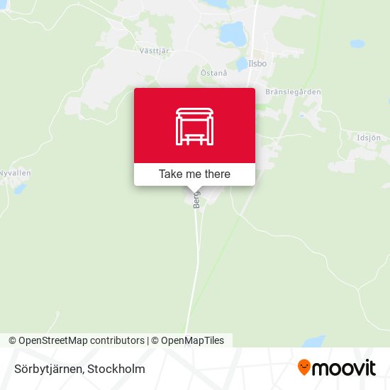 Sörbytjärnen map