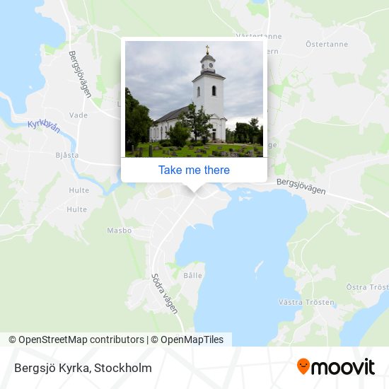 Bergsjö Kyrka map