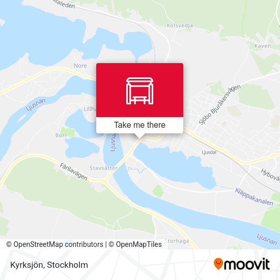 Kyrksjön map