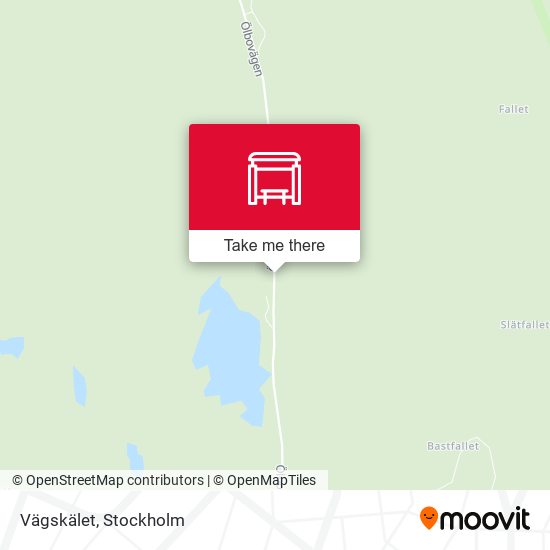 Vägskälet map