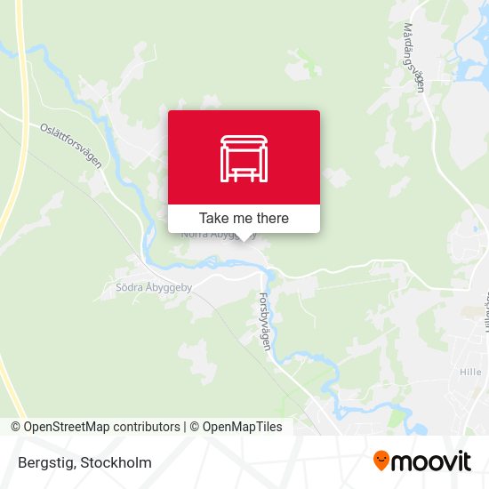 Bergstig map