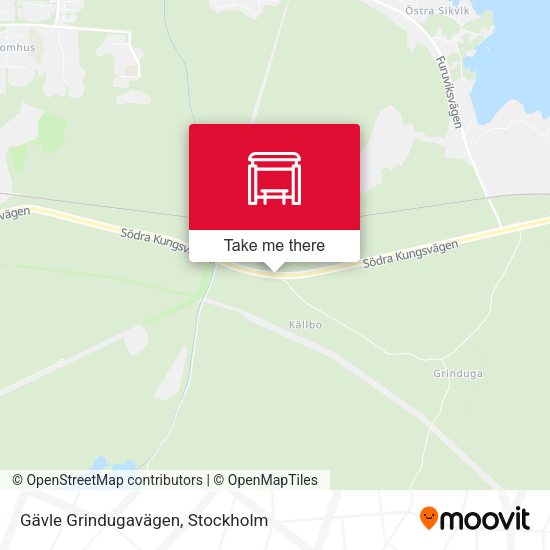 Gävle Grindugavägen map