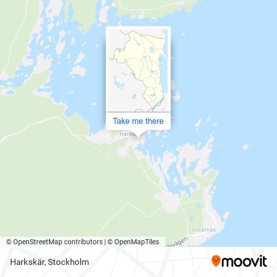 Harkskär map