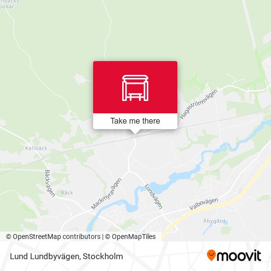 Lund Lundbyvägen map