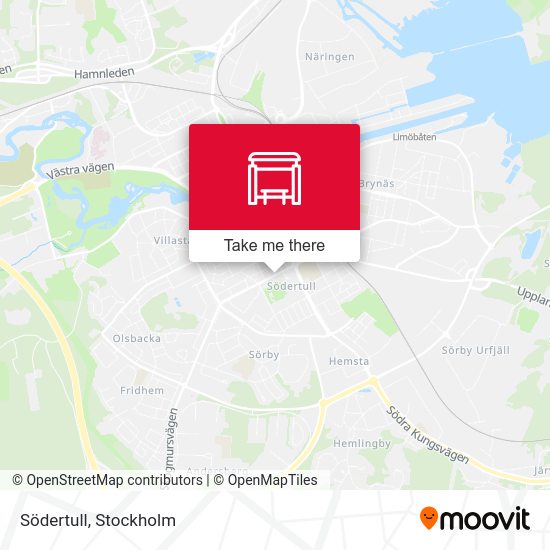 Södertull map