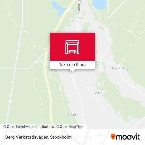 Berg Verkstadsvägen map