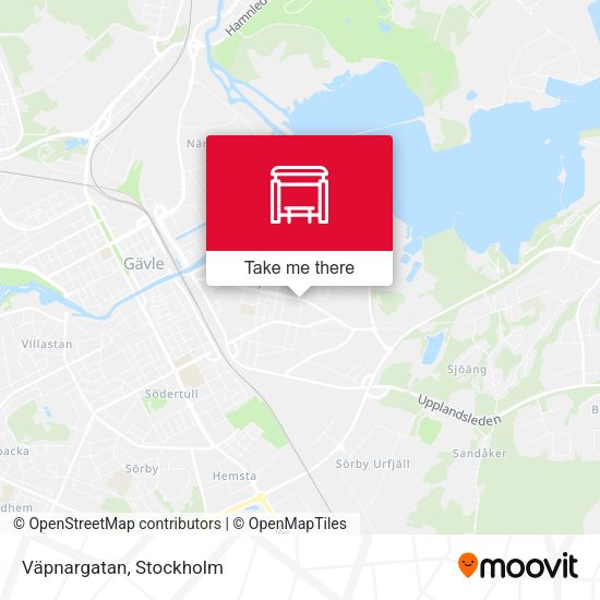 Väpnargatan map