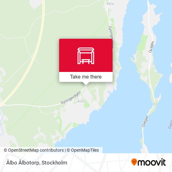 Ålbo Ålbotorp map