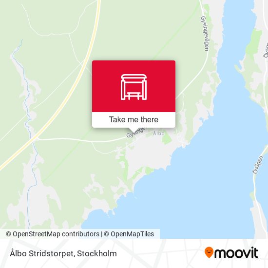 Ålbo Stridstorpet map