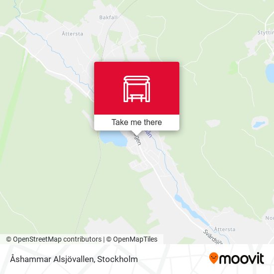 Åshammar Alsjövallen map