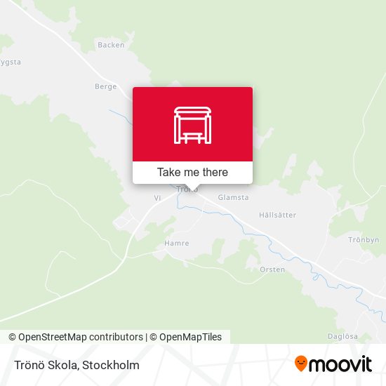 Trönö Skola map
