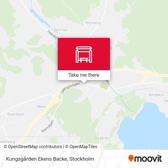 Kungsgården Ekens Backe map