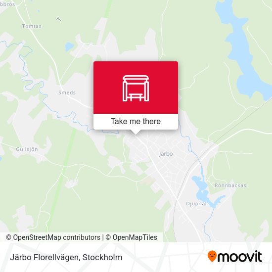 Järbo Florellvägen map