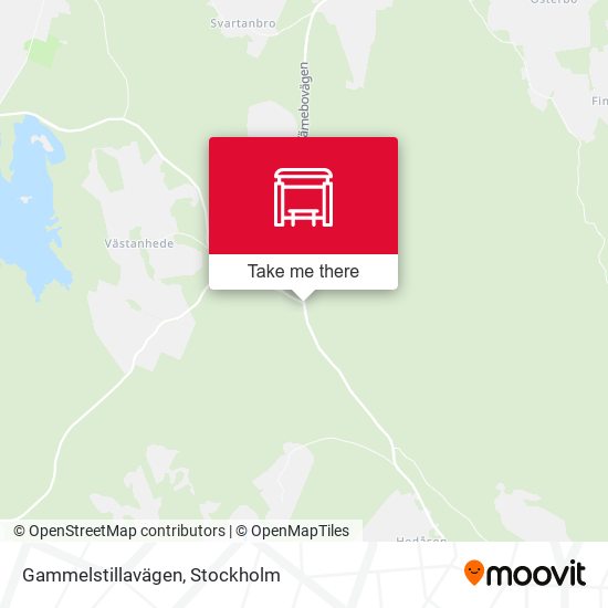 Gammelstillavägen map