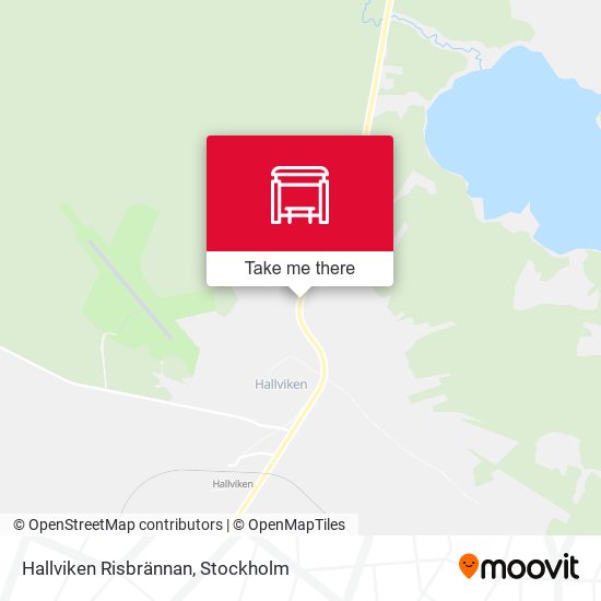 Hallviken Risbrännan map