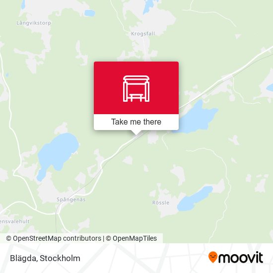 Blägda map