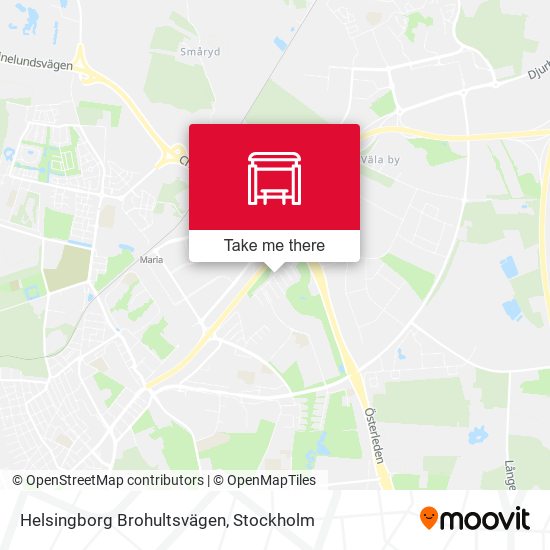 Helsingborg Brohultsvägen map