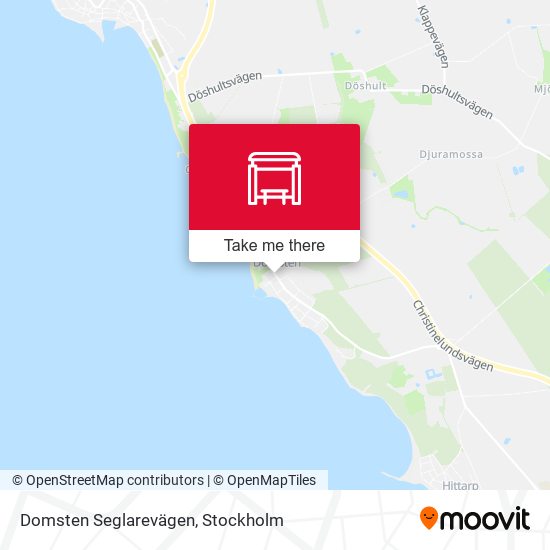 Domsten Seglarevägen map
