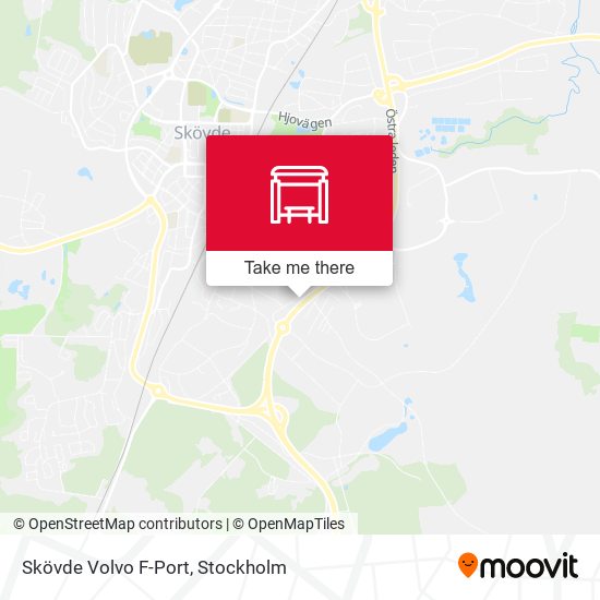 Skövde Volvo F-Port map
