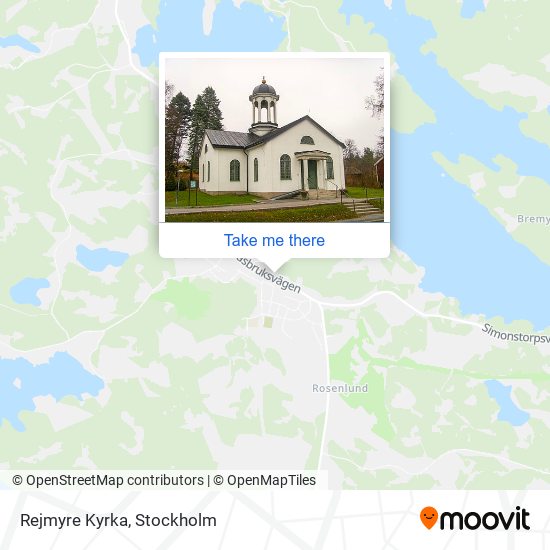 Rejmyre Kyrka map