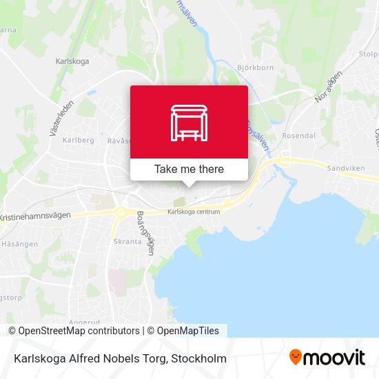 Karlskoga Alfred Nobels Torg map