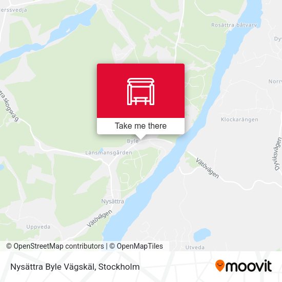Nysättra Byle Vägskäl map