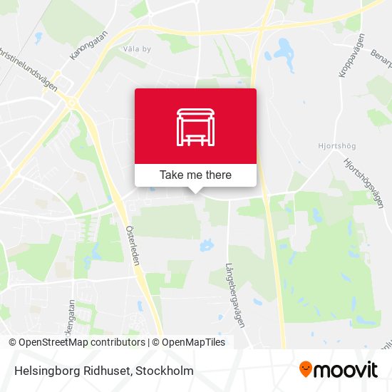 Helsingborg Ridhuset map