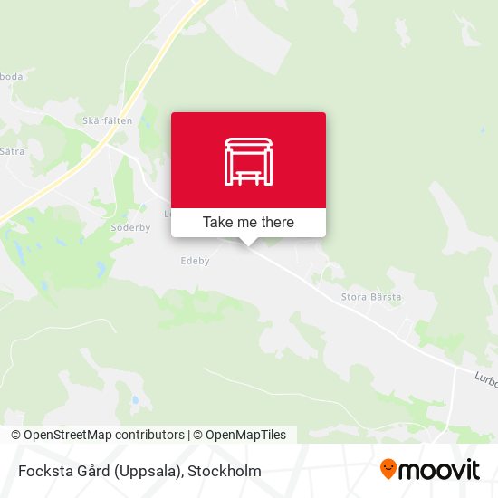 Focksta Gård (Uppsala) map
