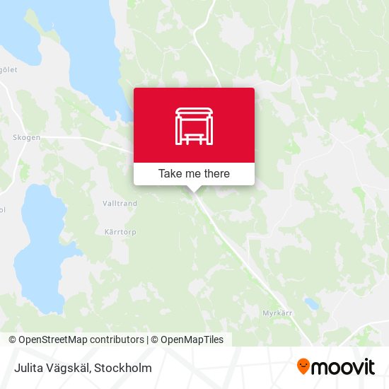 Julita Vägskäl map