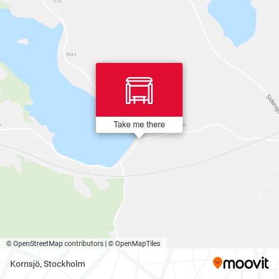 Kornsjö map