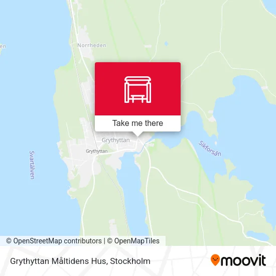Grythyttan Måltidens Hus map