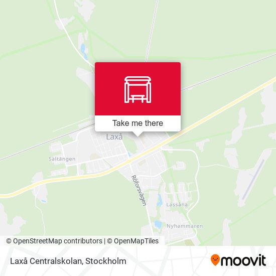 Laxå Centralskolan map