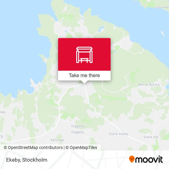 Ekeby map