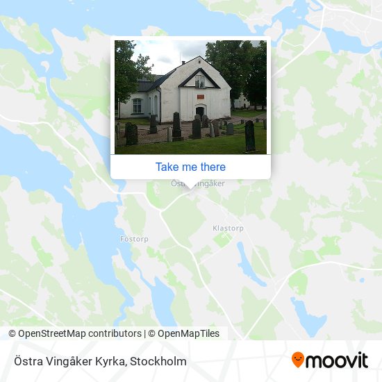 Östra Vingåker Kyrka map