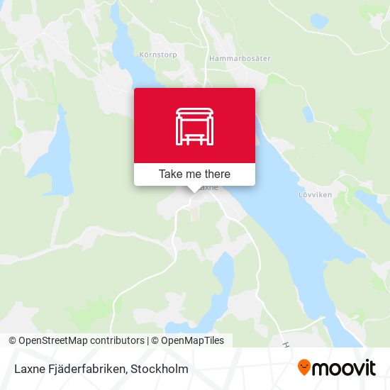 Laxne Fjäderfabriken map