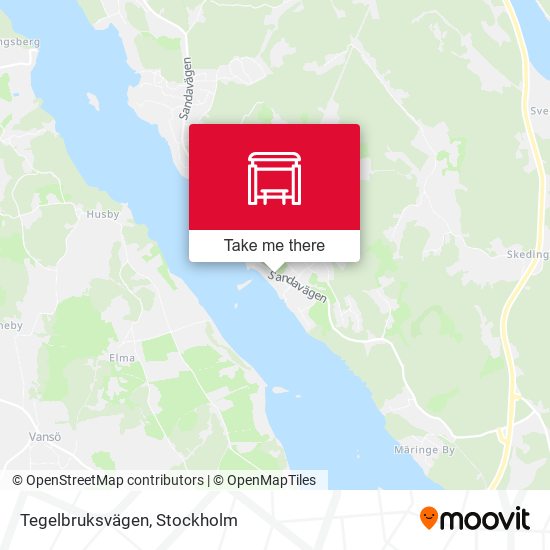 Tegelbruksvägen map