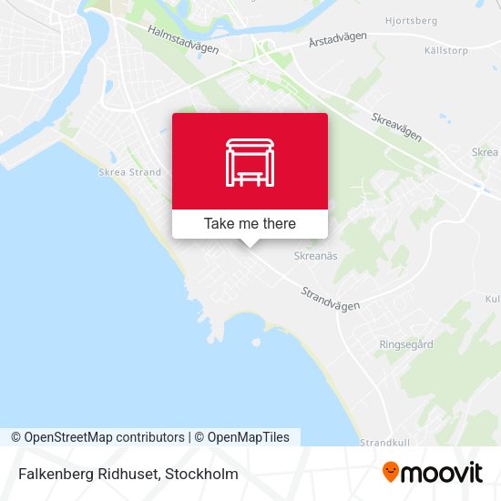 Falkenberg Ridhuset map