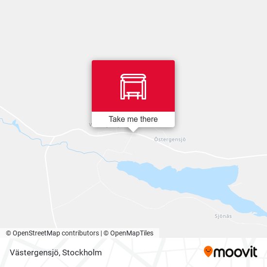 Västergensjö map