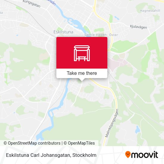 Eskilstuna Carl Johansgatan map