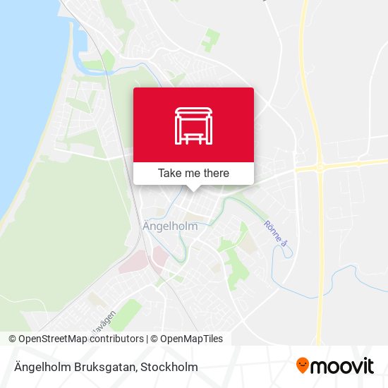 Ängelholm Bruksgatan map