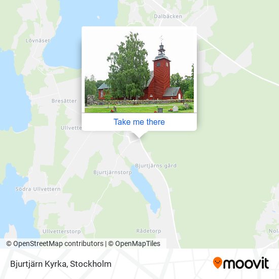 Bjurtjärn Kyrka map