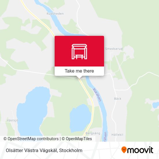 Olsätter Västra Vägskäl map