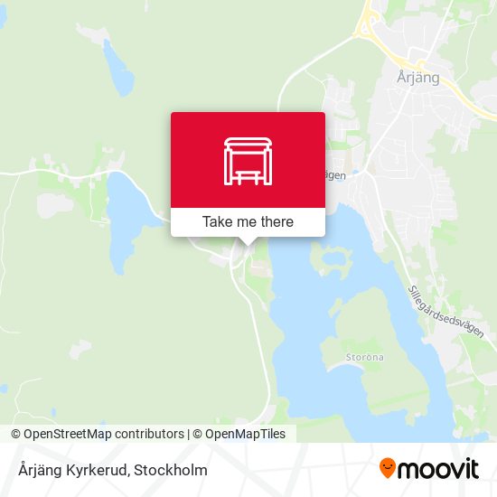 Årjäng Kyrkerud map