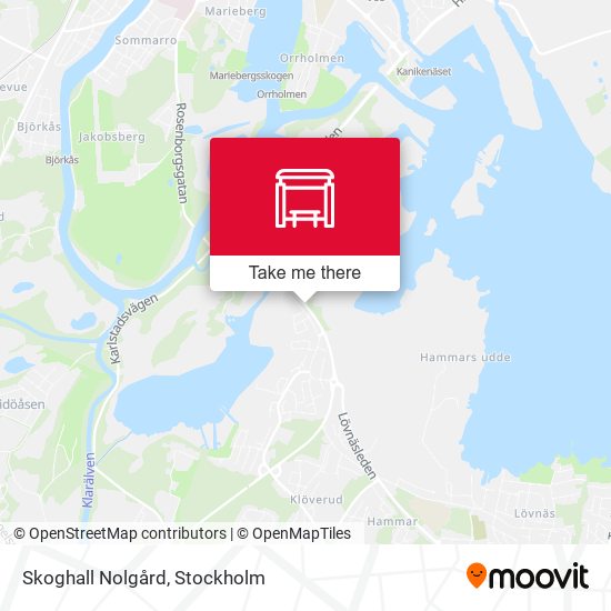Skoghall Nolgård map