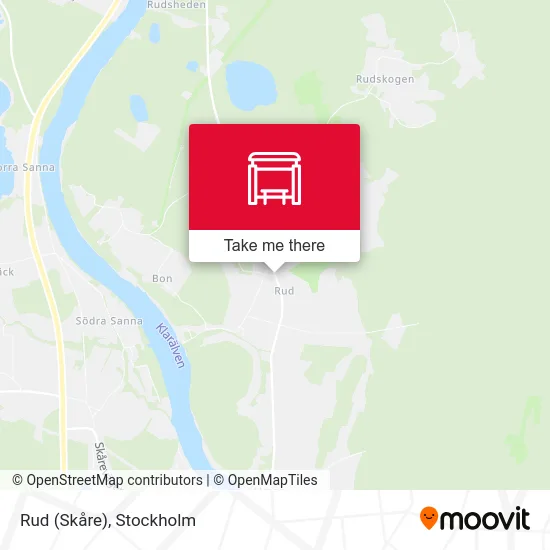 Rud (Skåre) map