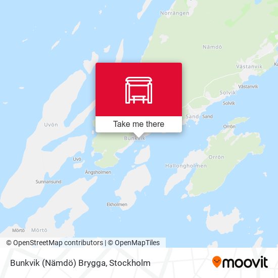 Bunkvik (Nämdö) Brygga map