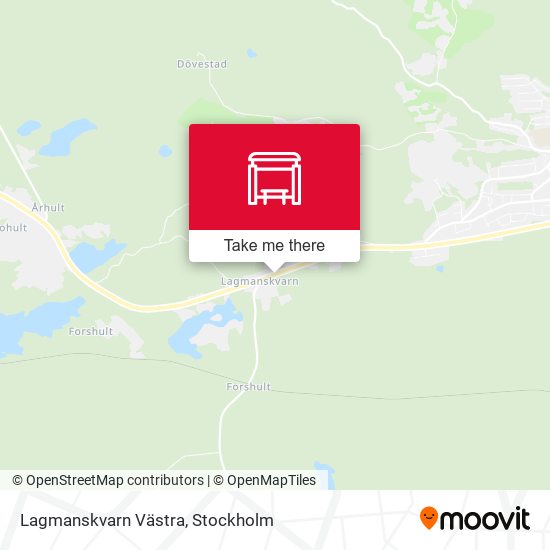 Lagmanskvarn Västra map